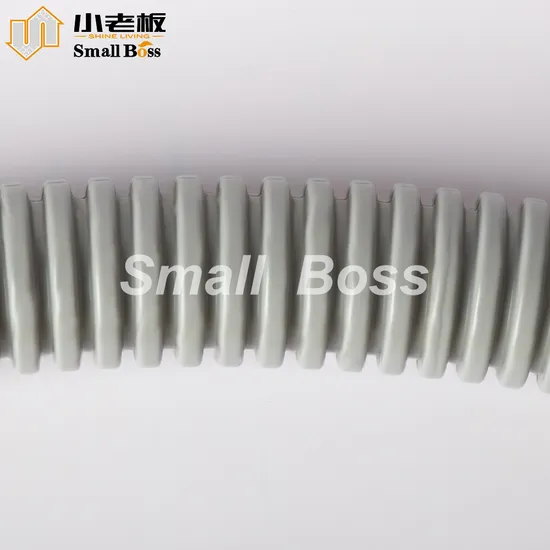 Flammhemmender PVC-Wellkabelkanal