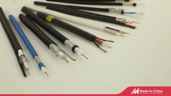 Fabrikkundenspezifisches Telekommunikations-Koaxialkabel Rg5 Rg58 Rg59 RG6 Koaxialkabel