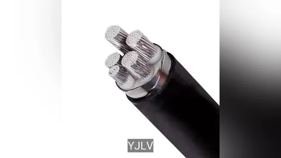 1,8/3 Kv Aluminiumleiter Drump PVC XLPE isoliertes Yjlv-Stromkabel