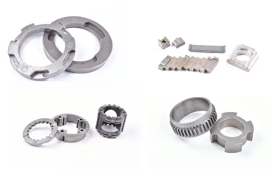 Kundenspezifische PM-Pulvermetallurgie, gesinterte Auto-Rhombusscheibe, Kfz-Ersatzteile, Getriebe-Synchronisierer-Schieber