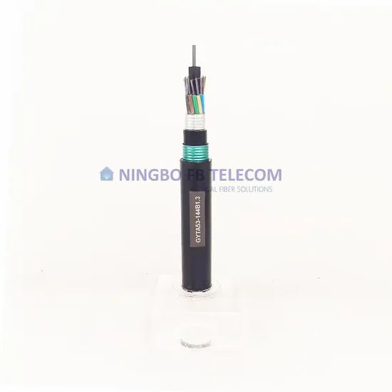 Fibra Optica Telecommunication Singlemode-Glasfaser-Untergrundkabel GYTA