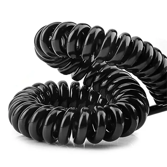 Flexibles mehradriges Kabel, PU-ummanteltes Stromkabel, Spiralkabel