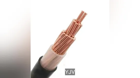 Wasserdichtes XLPE-Stromkabel Yjv22 3 Kupferleiter 0,6/1 kV Industrieelektrik
