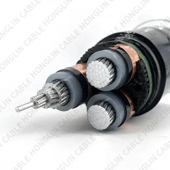 Mittel-/Hochspannungs-XLPE-Insulated-Kupferleiter-Stromkabel