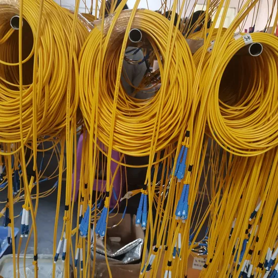 FTTH G657A-Faser mit LSZH-Ummantelung Glasfaserkabel Sc