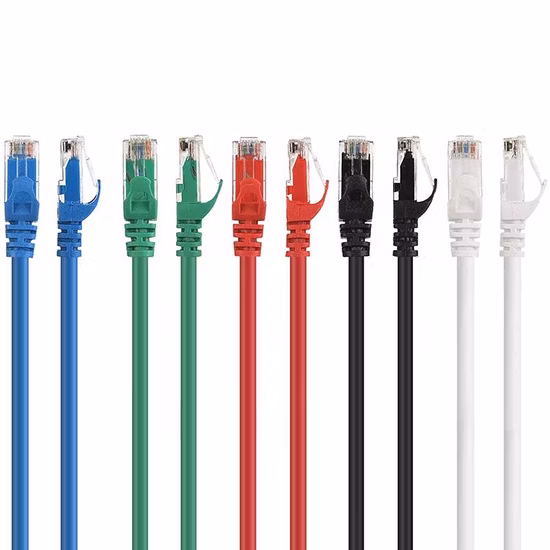 Großhandel UTP Netzwerk Patchkabel RJ45 LAN Ethernet Verlängerung Jumper Kabel Cat5 Cat5e CAT6 CAT6A Cat7 Cat8 für Telekommunikation LAN Kabel